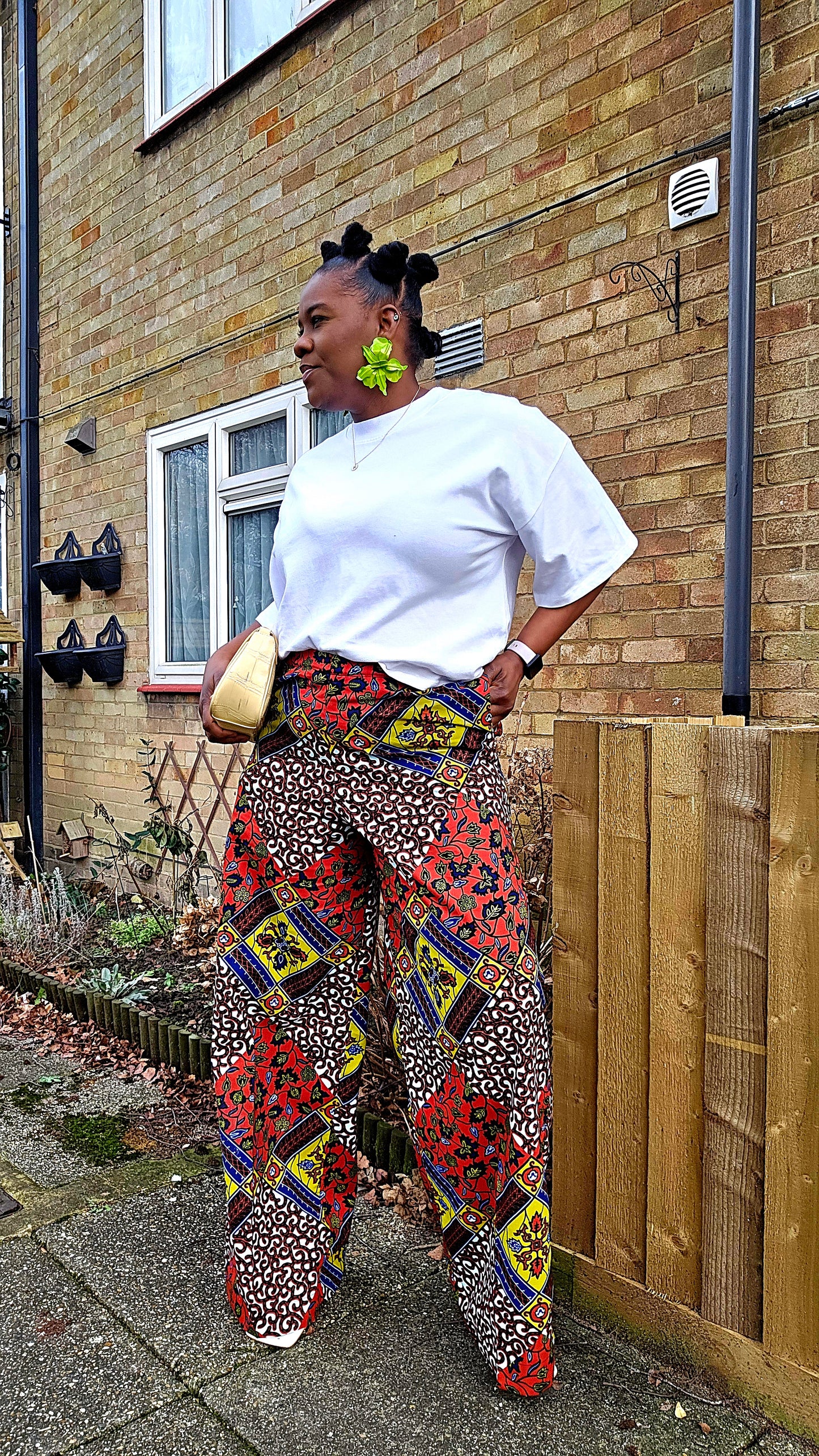 ReRe African Print Pants