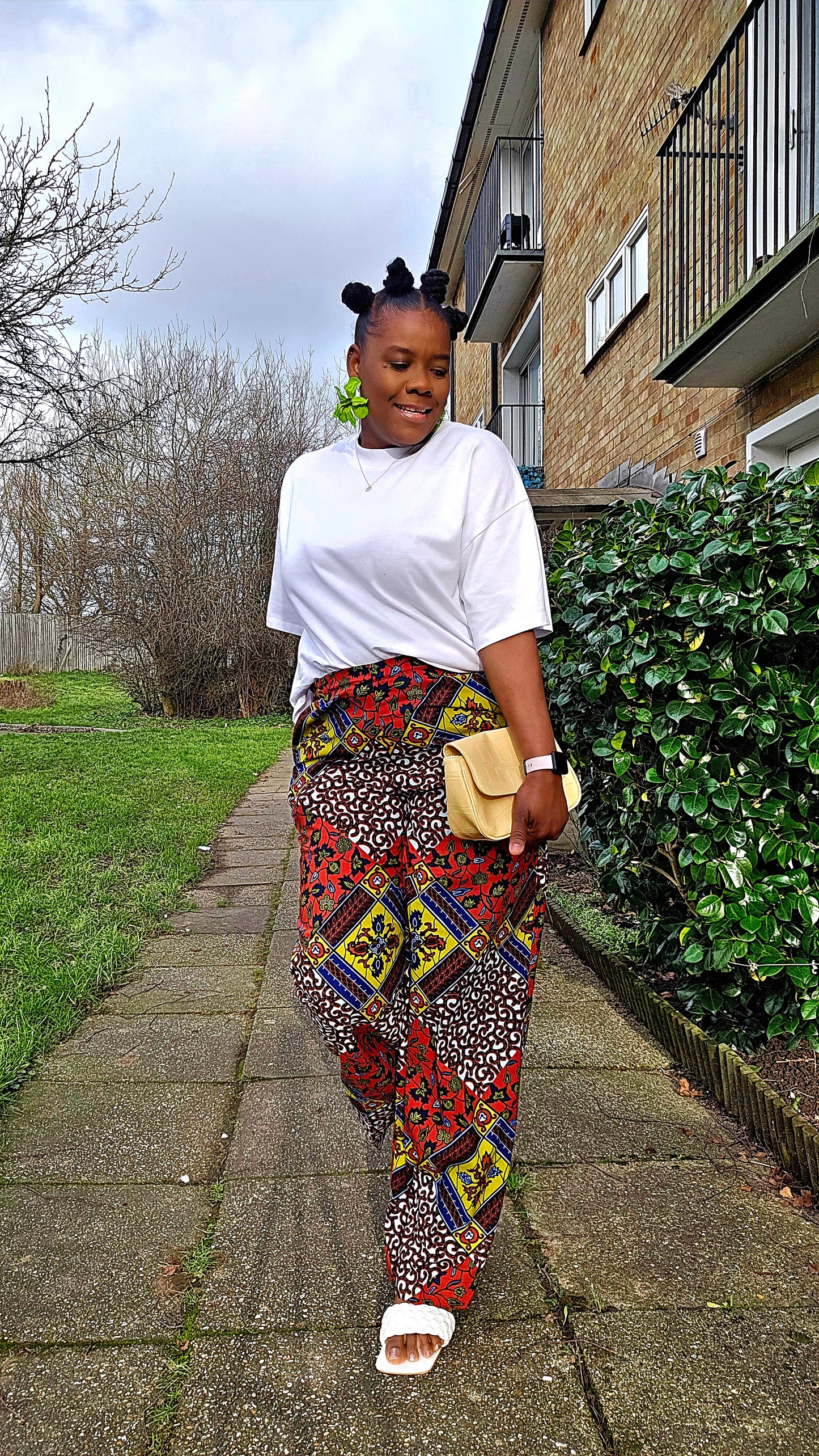 ReRe African Print Pants