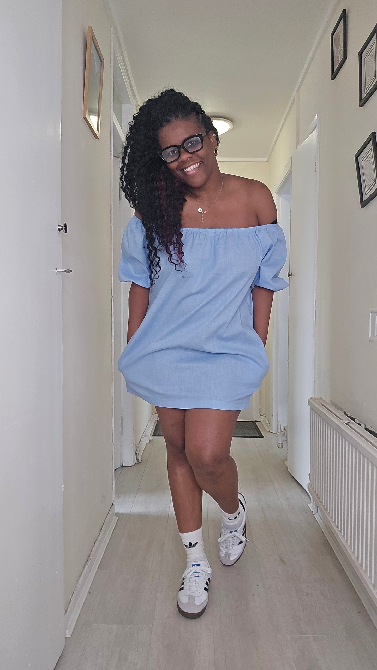 *PRE-ORDER*Light cotton Blend Dress